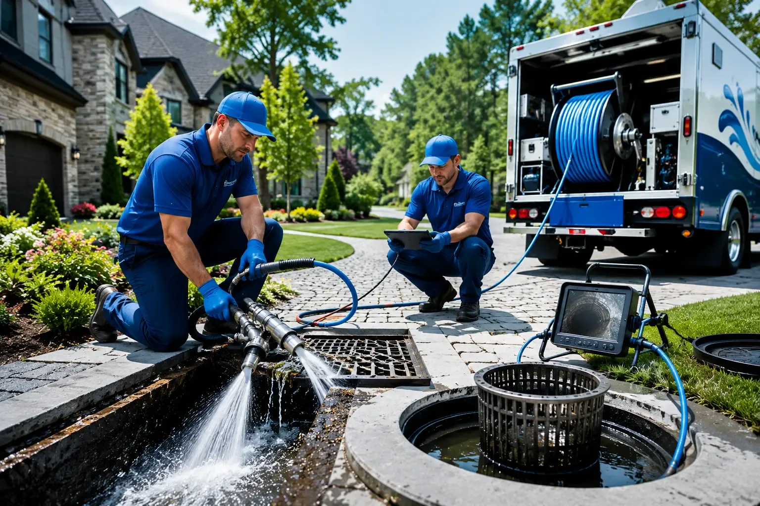 Local outdoor drain cleaning professionals in Newtown, IN